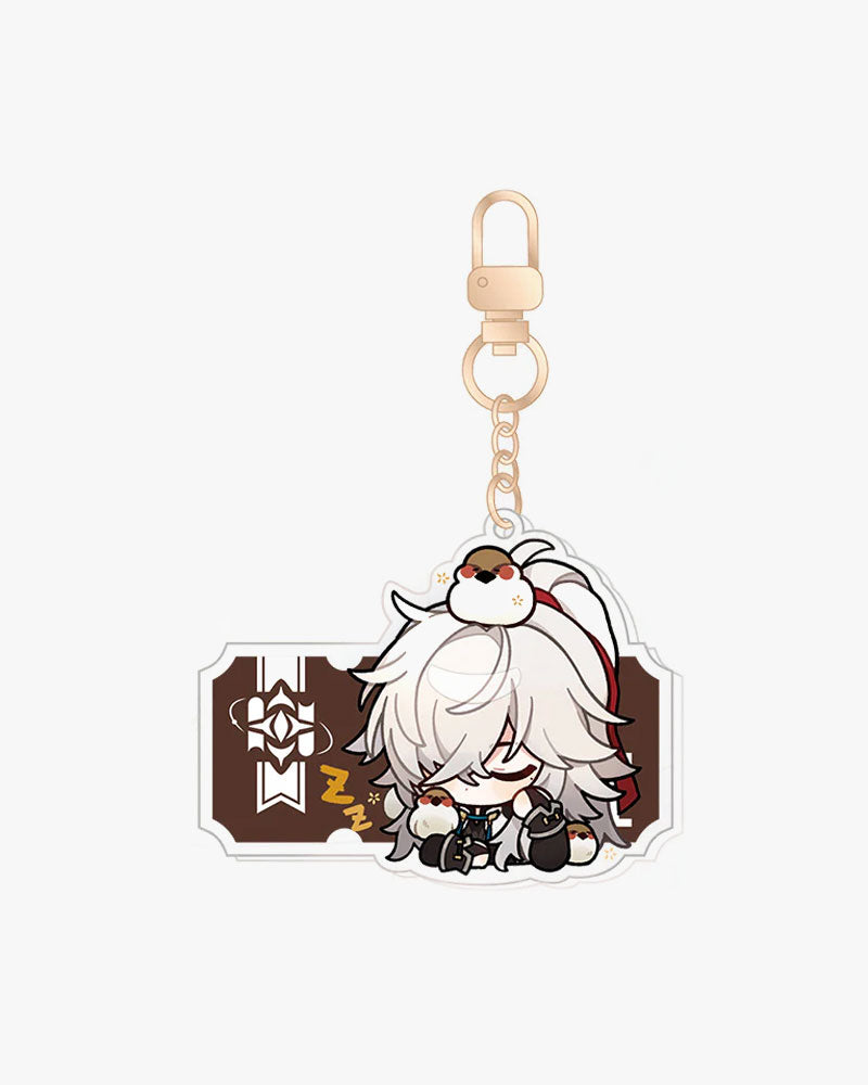 Honkai: Star Rail Pom-Pom Gallery Series Acrylic Keychain