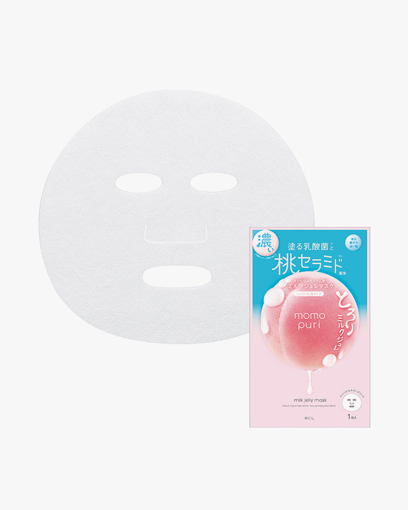 BCL Momopuri Milk Jelly Mask