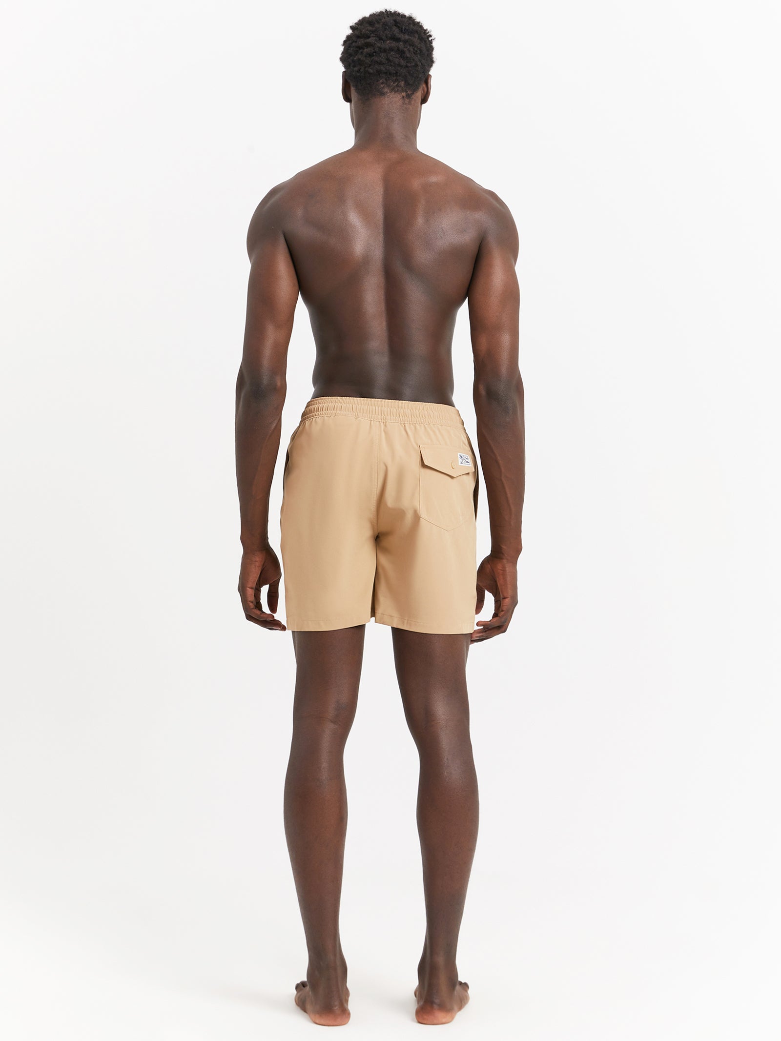 Traveller Swim Shorts in Vintage Khaki