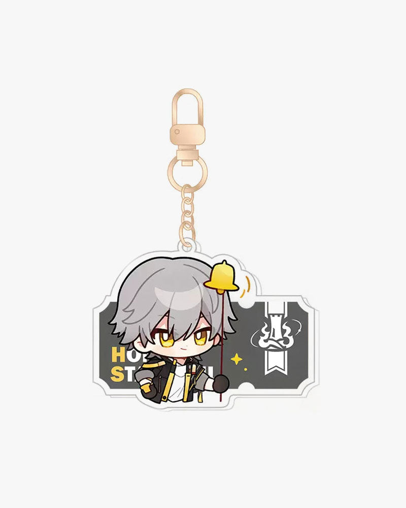 Honkai: Star Rail Pom-Pom Gallery Series Acrylic Keychain