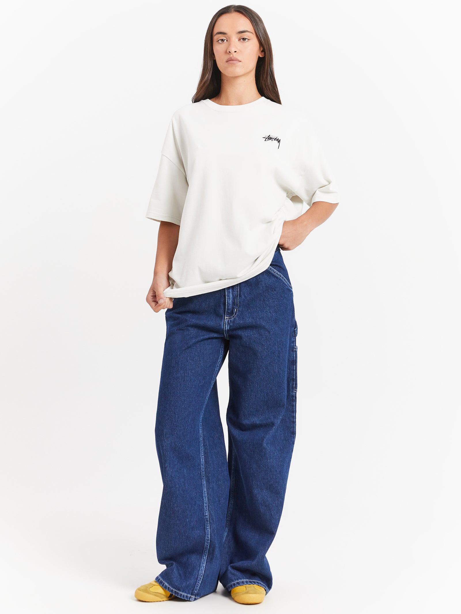 Chanel 5 Heavyweight Relaxed T-Shirt in Winter White