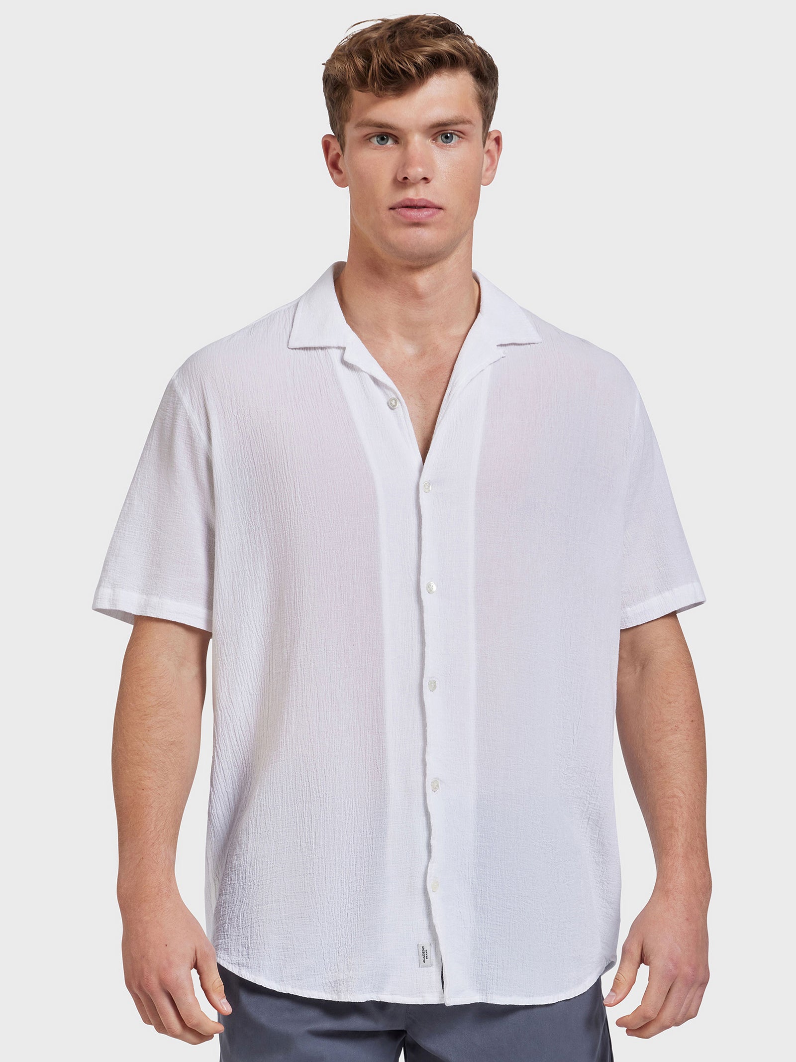 Bedford Short Sleeve Shirt in White