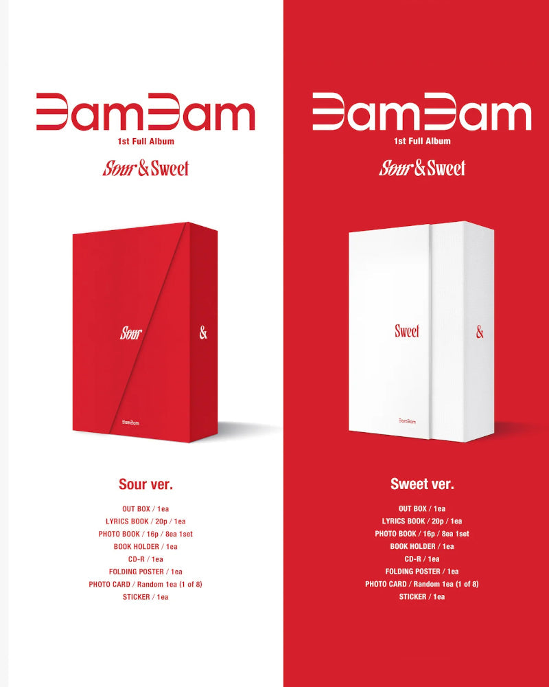 BAMBAM - VOL.1 [SOUR & SWEET] (2 VERSIONS)