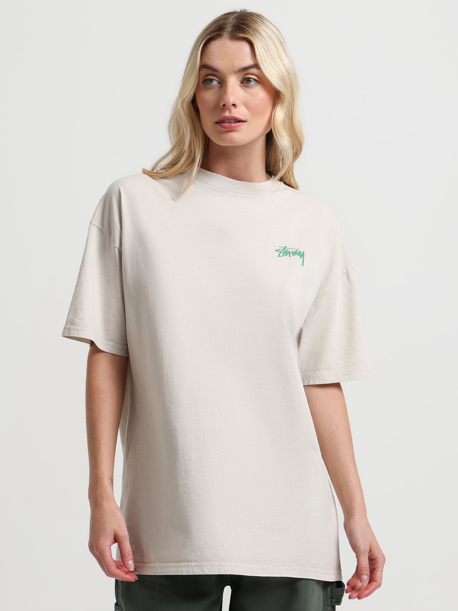 Elation Relaxed T-Shirt in White Sand