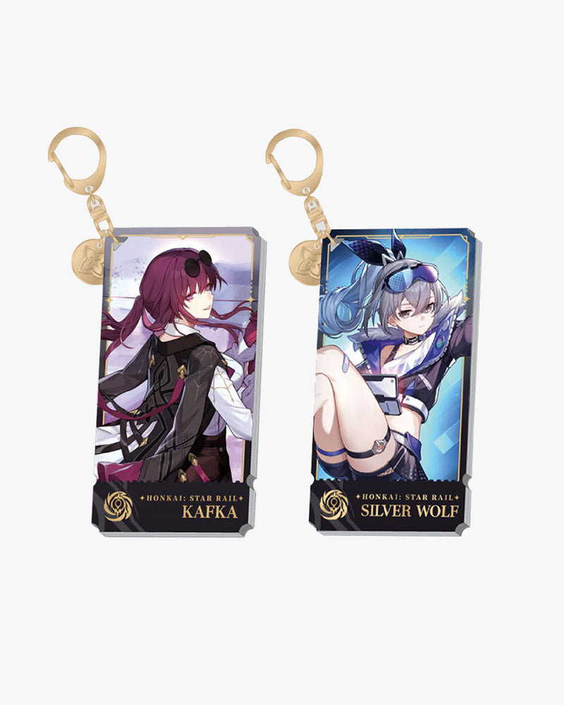 Honkai: Star Rail The Nihility Path Character Acrylic Keychain