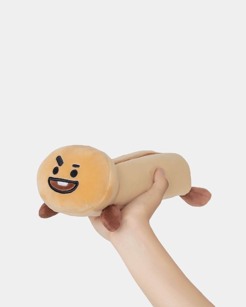 BT21 SHOOKY Lying Plush Pencil Case