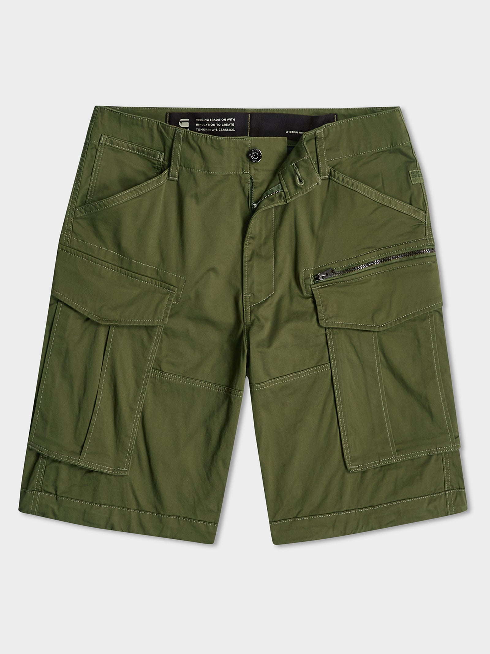 Rovic Zip Relaxed Shorts