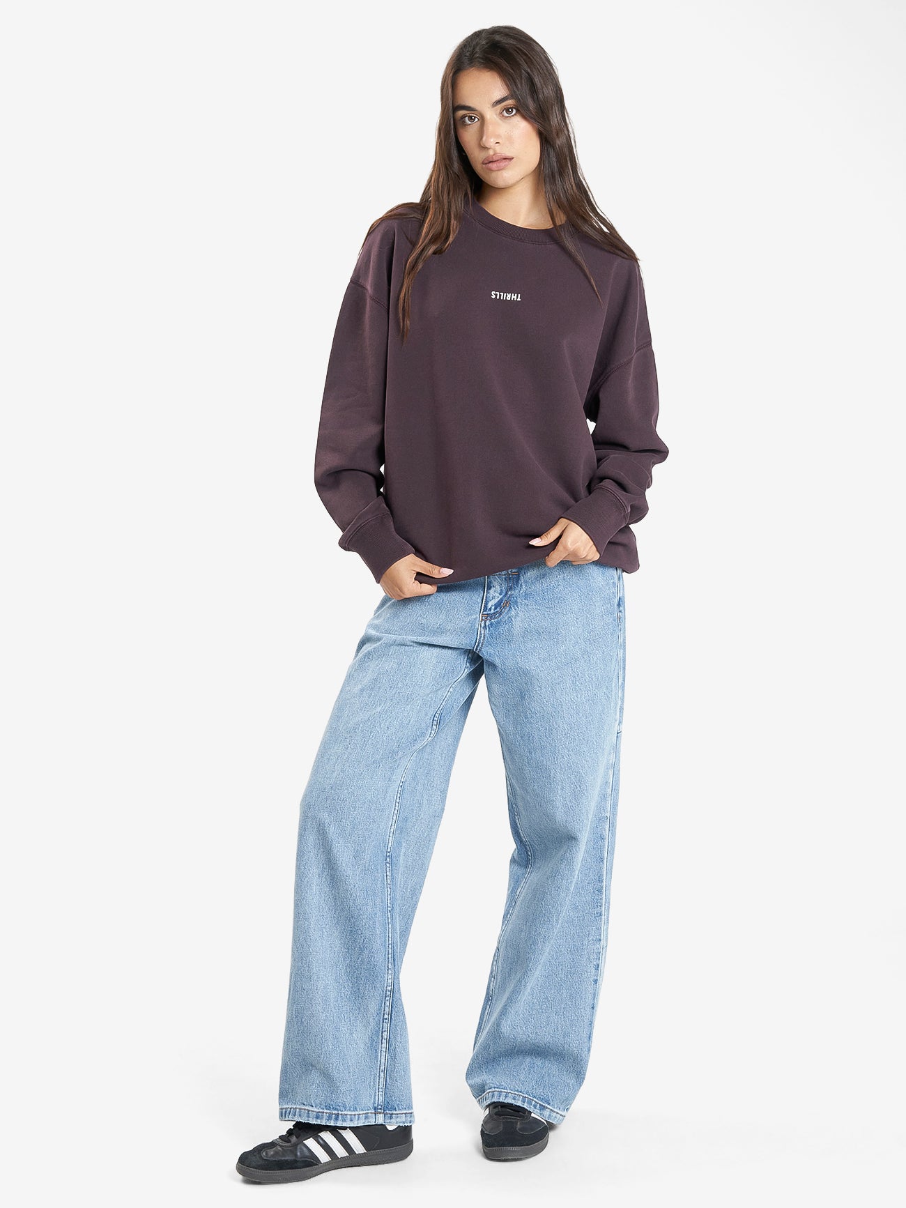 Minimal Thrills Slouch Crew