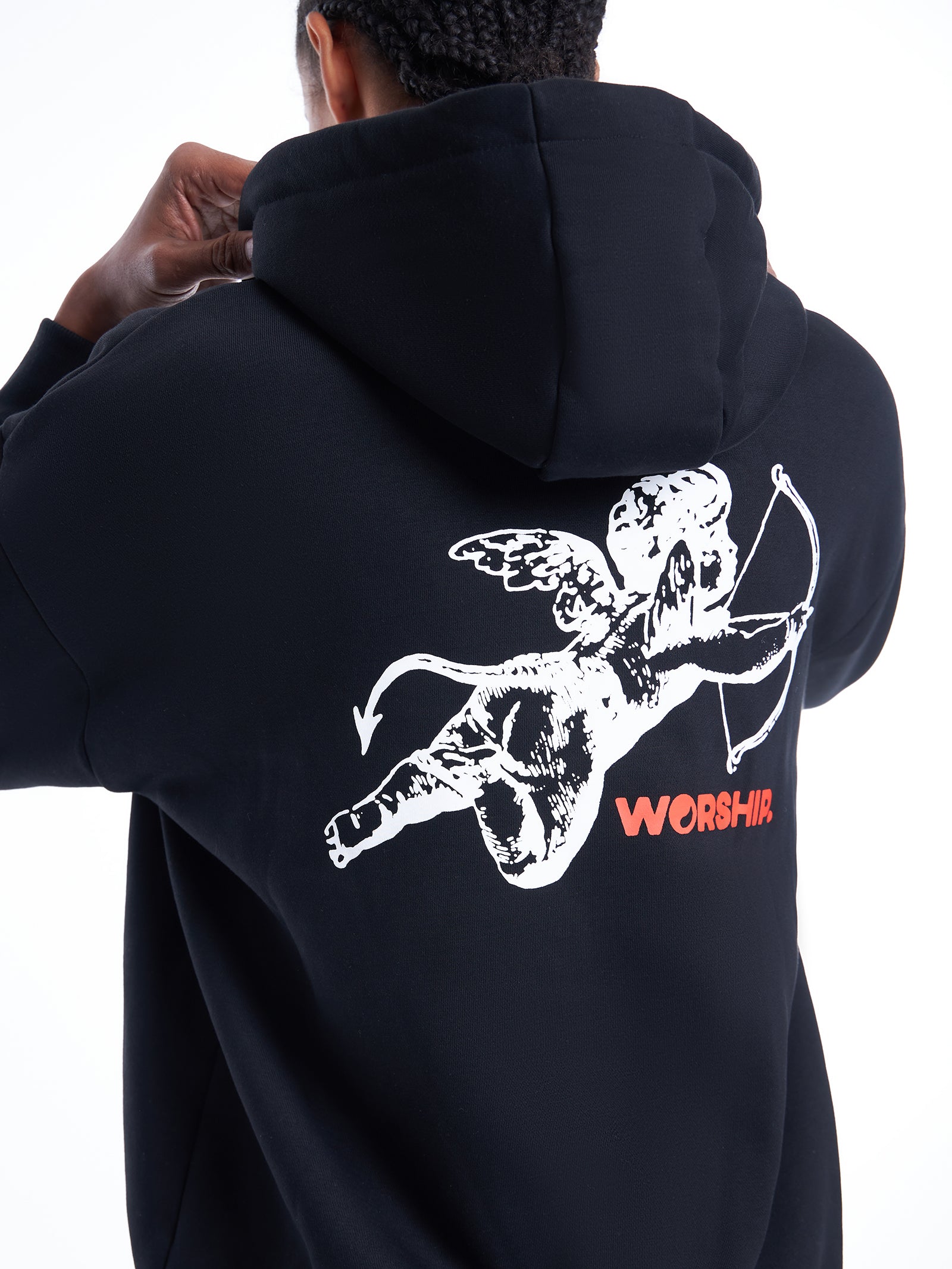 Cherub Zip Front Hood