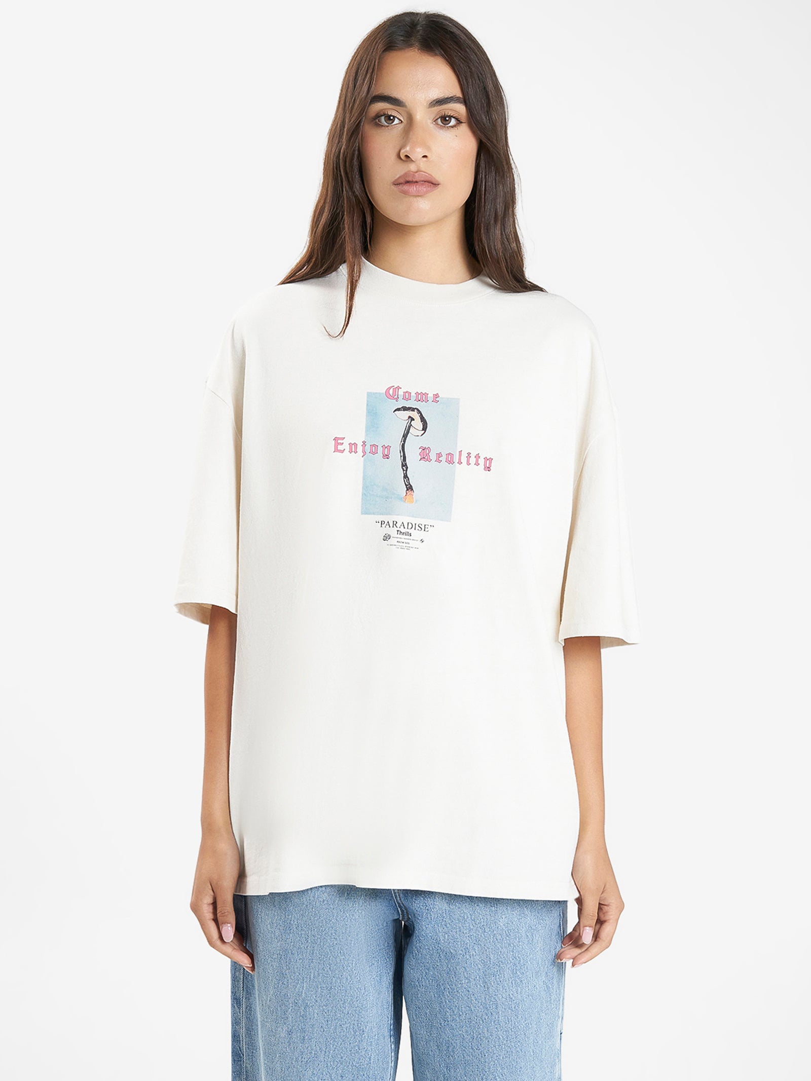 Reality Check Oversized Tee