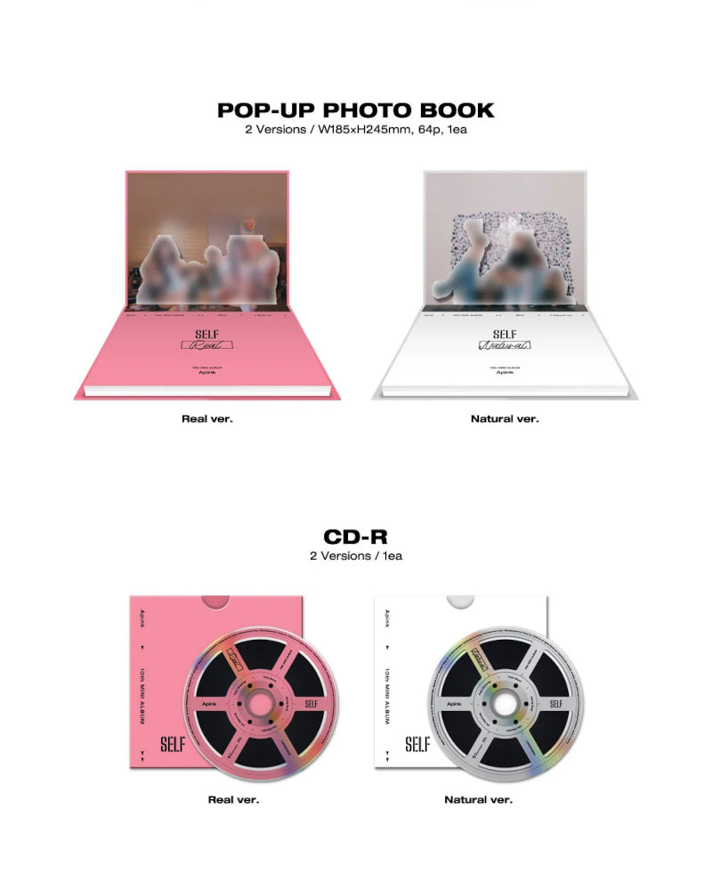 APINK - SELF (10TH MINI ALBUM) PHOTOBOOK VER. (2 VERSIONS)