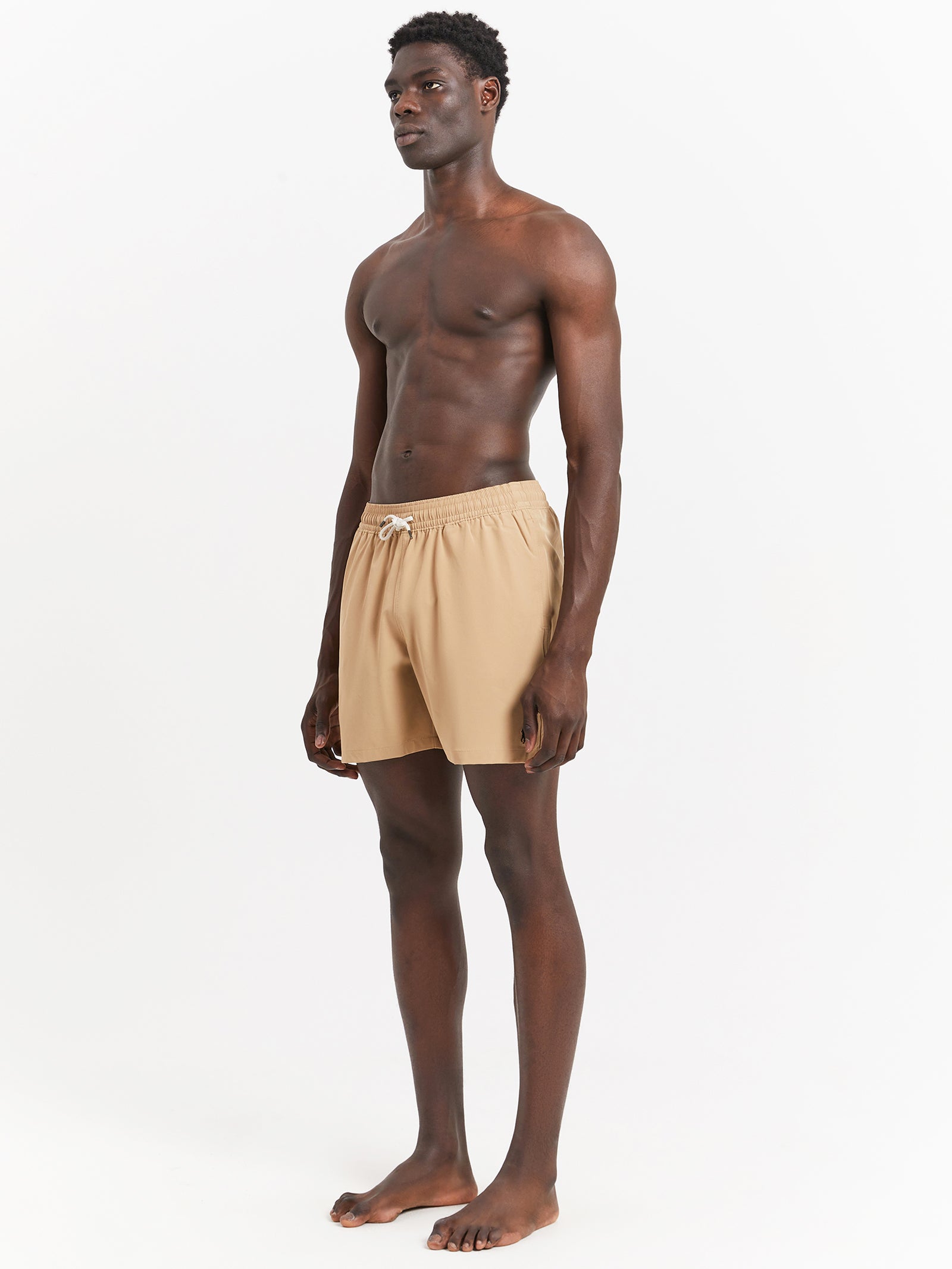 Traveller Swim Shorts in Vintage Khaki