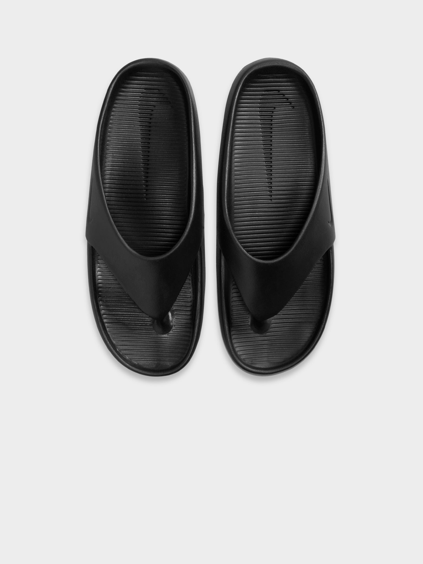 Womens Calm Flip Flops in Black