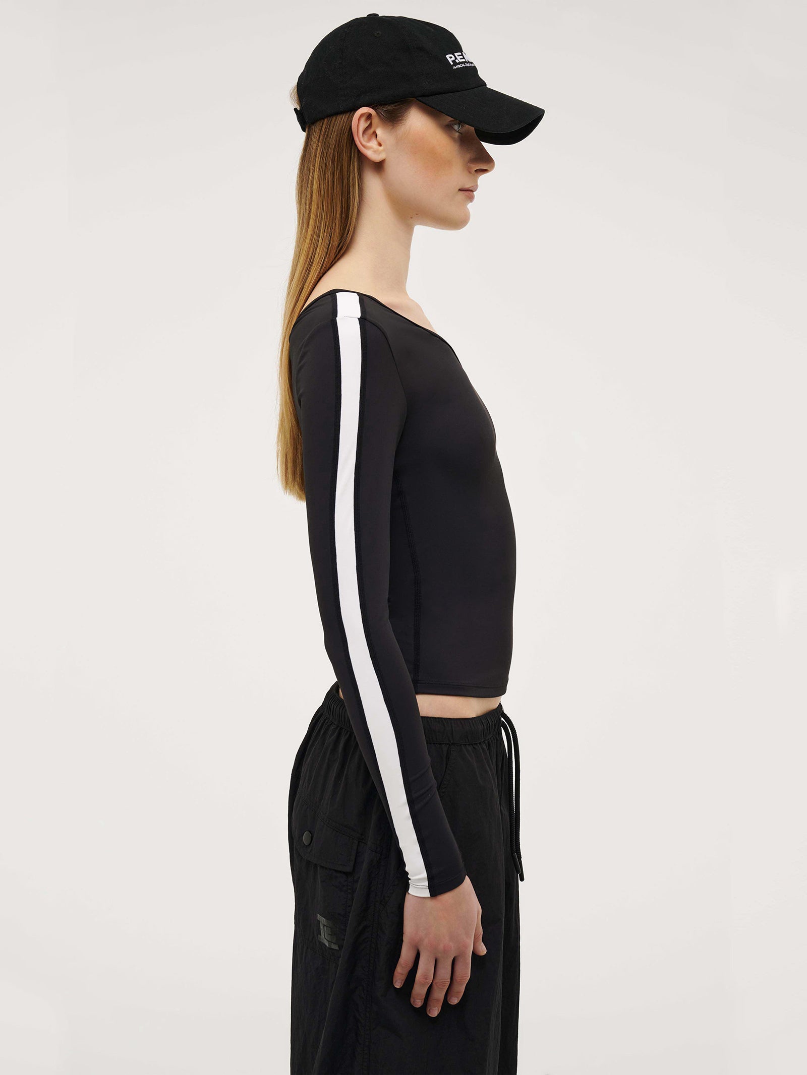 Foundation Asymmetric Long Sleeve Top