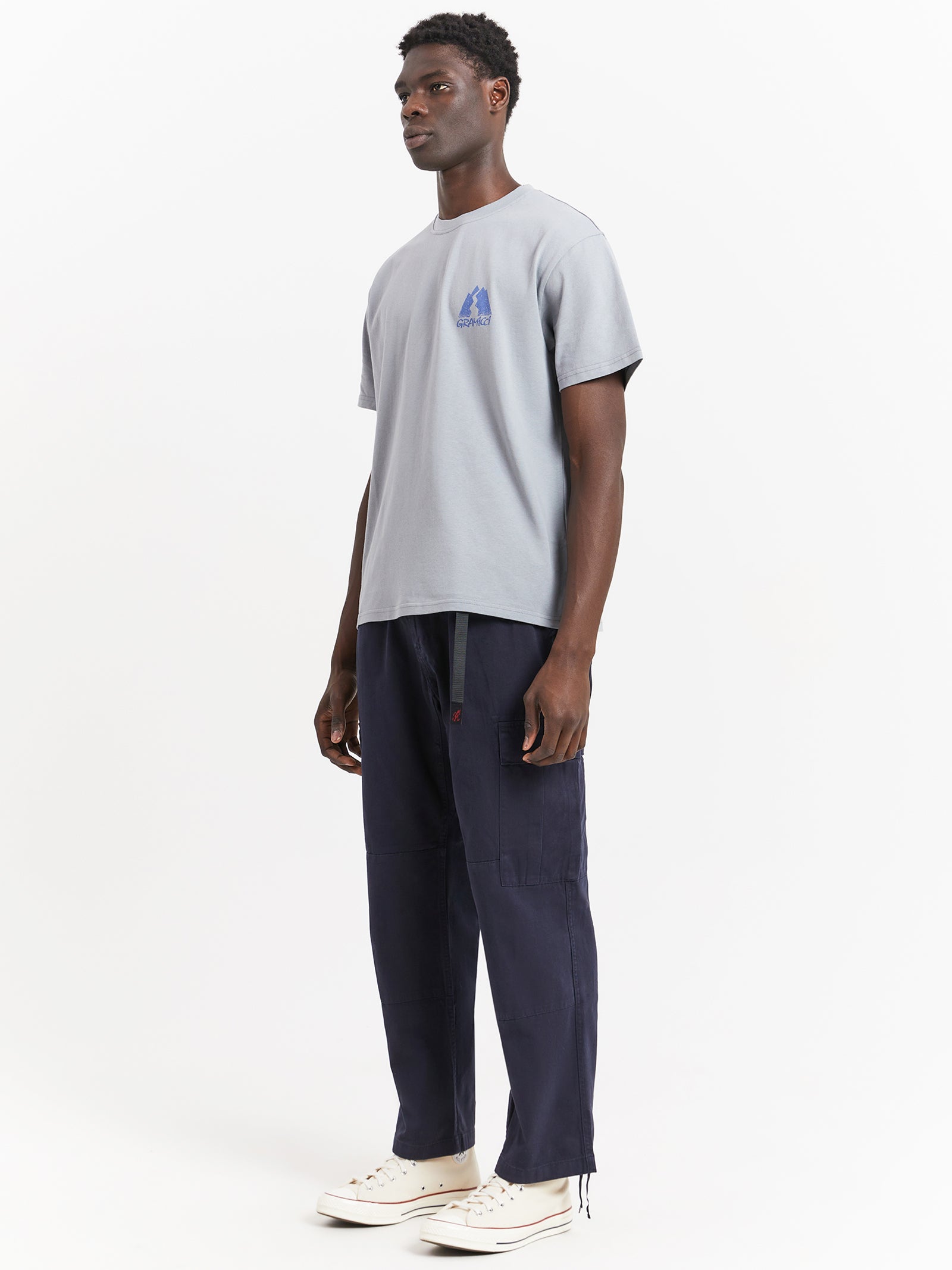 Cargo Pants in Double Navy Blue