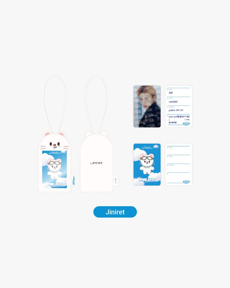 STRAY KIDS 3RD FANMEETING 'PILOT : FOR ¡ï¡ï¡ï¡ï¡ï' SKZOO CARRIER NAME TAG SET