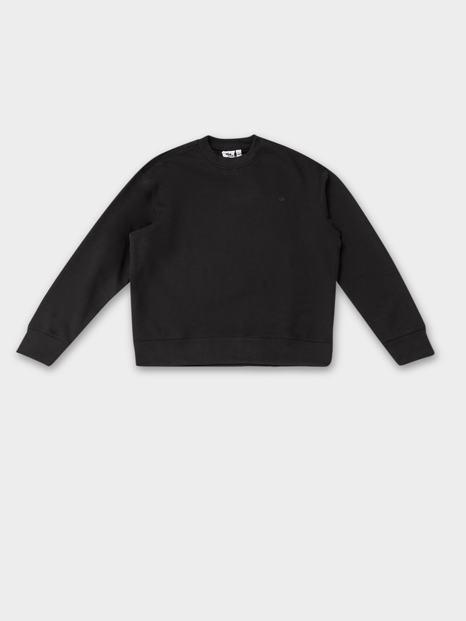 Adicolor Contempo Crew French Terry Sweatshirt in Black