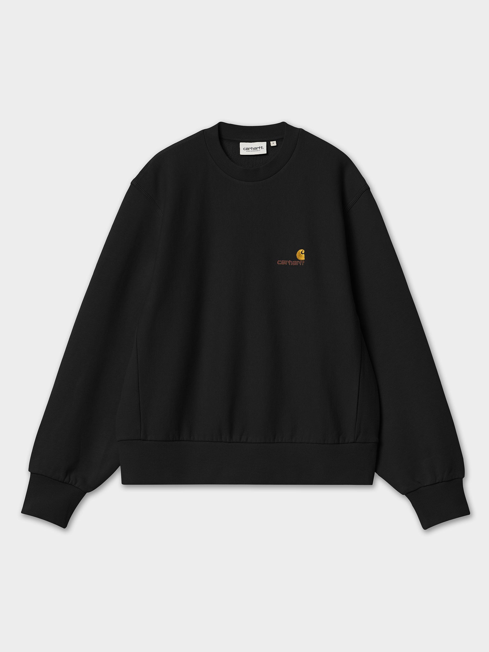 American Script Sweat In Black