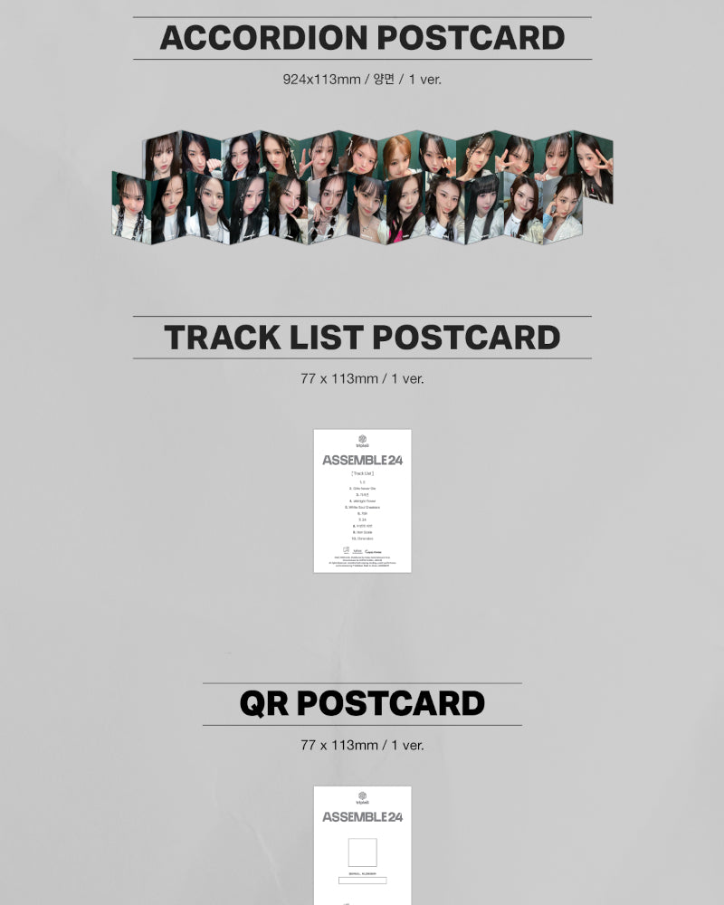 tripleS - 1ST FULL ALBUM [ASSEMBLE24] QR Ver.