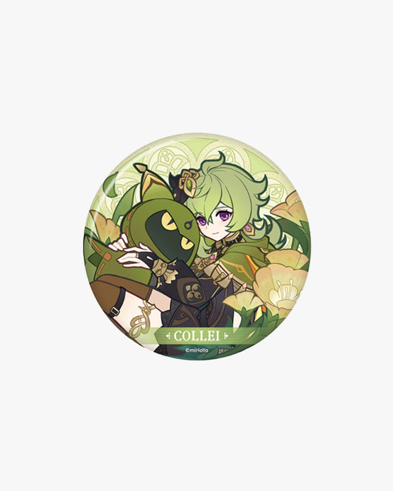 Genshin Impact Windblume's Breath Series Character Tin Badge