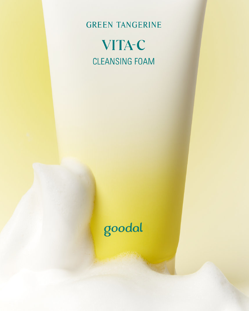 goodal Green Tangerine Vita C Cleansing Foam