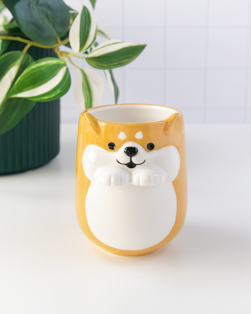 Ceramic Animals with Paws Tea Cup