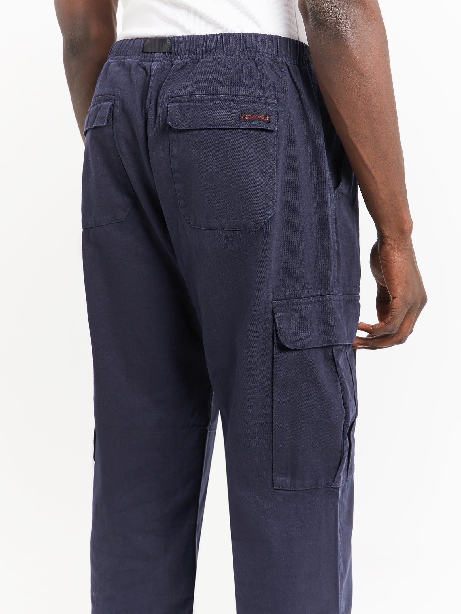 Cargo Pants in Double Navy Blue