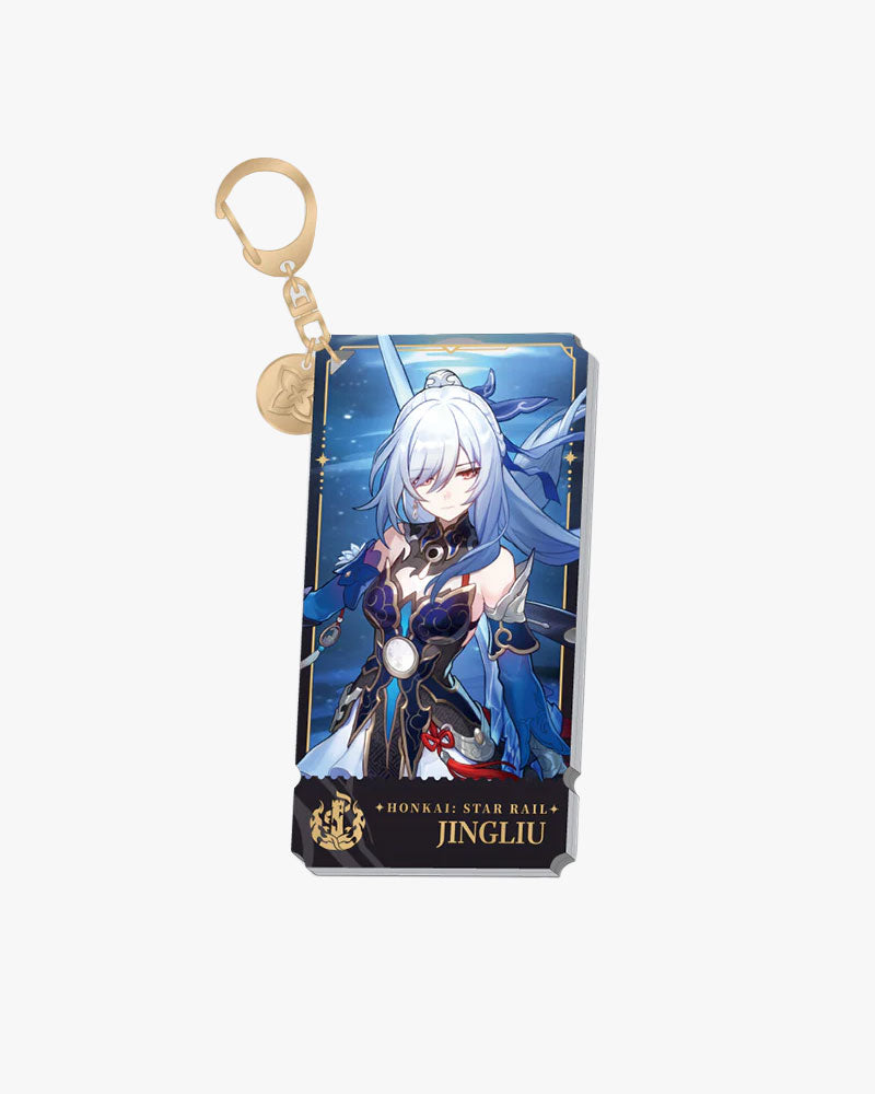 Honkai: Star Rail The Destruction Path Character Acrylic Keychain