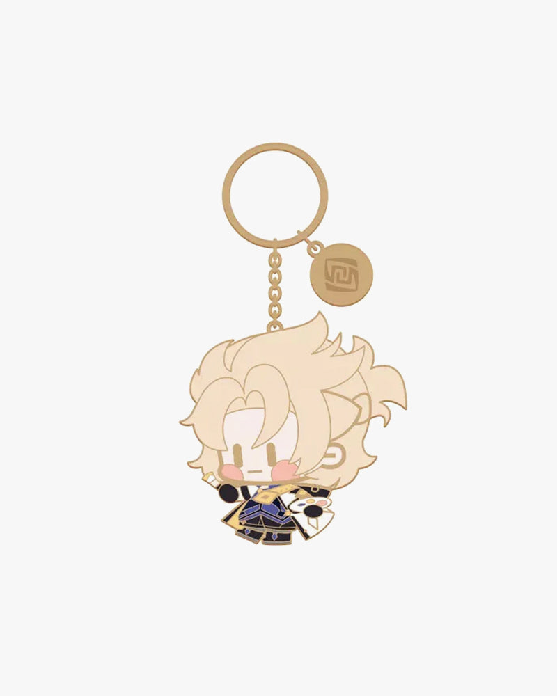 Genshin Impact Chibi Character Metal Keychain Vol. 2