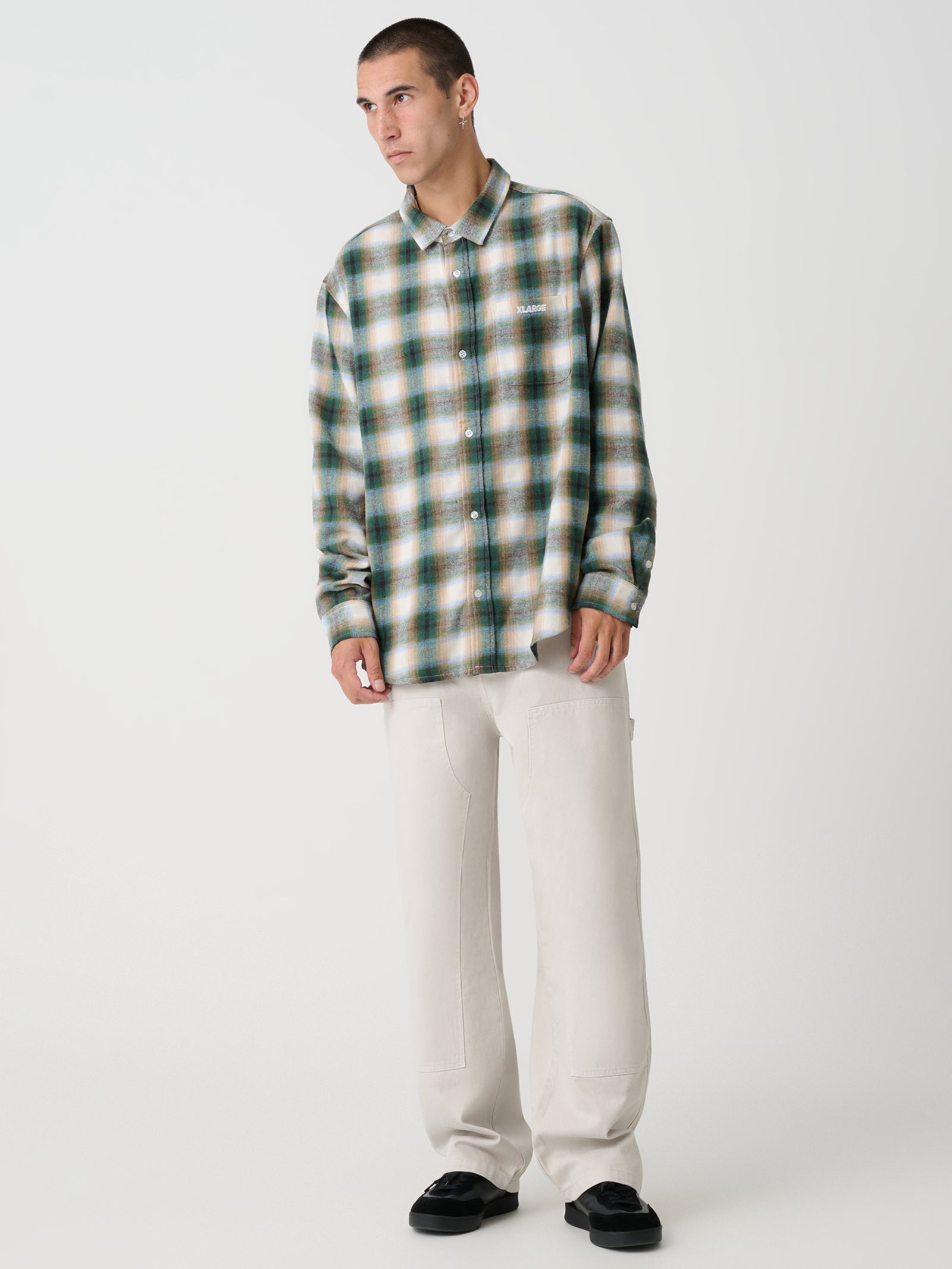 Italic Check Shirt