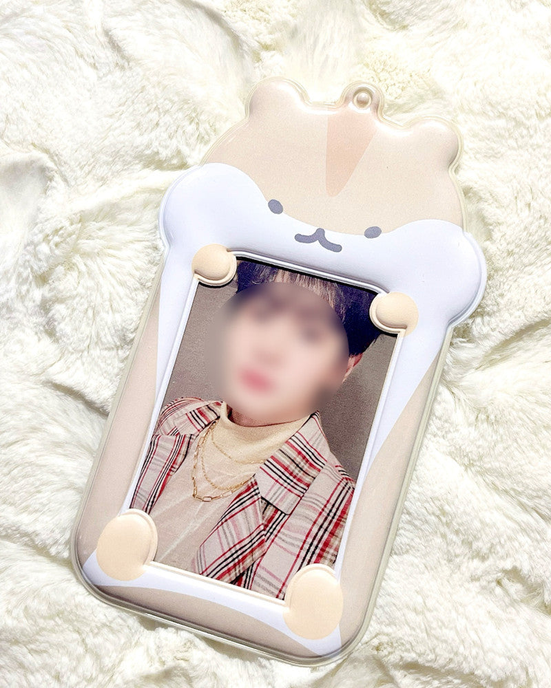 DUCKY WORLD Hamzzi Hamster Photocard Holder (4 Colours)