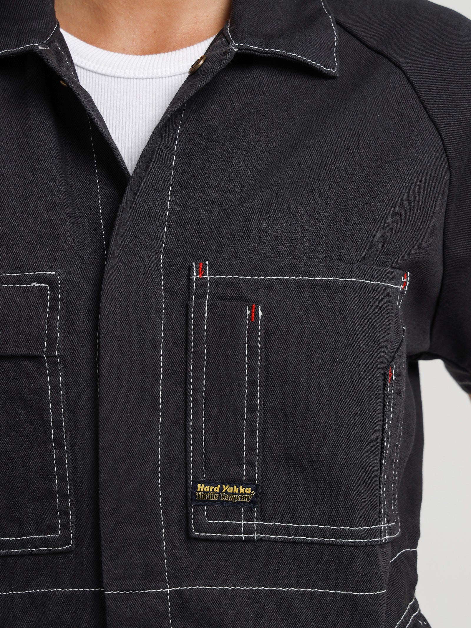 Hard Yakka Coverall in Dark Charcoal