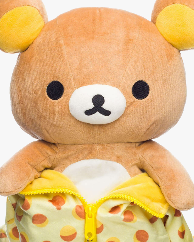 San-X Rilakkuma Acorn Pattern Sleeping Bag Plush