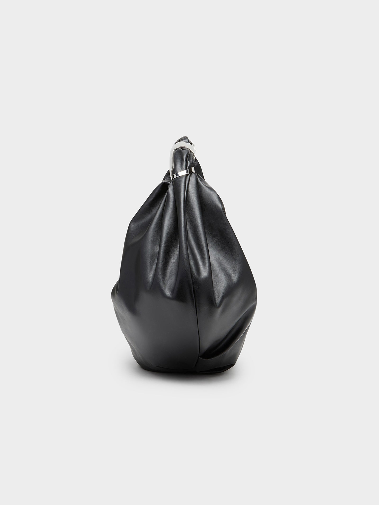 Grab-D Hobo Shoulder Bag In Black