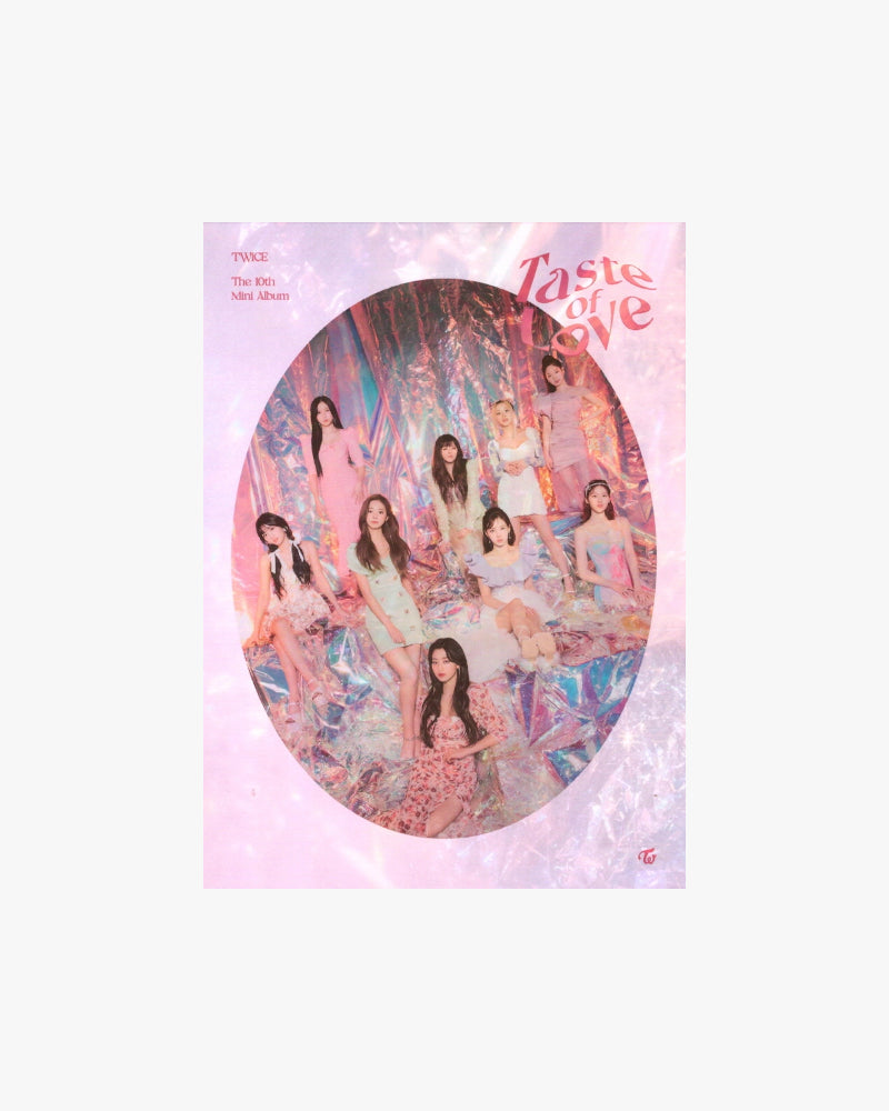 TWICE - TASTE OF LOVE (10TH Mini Album)