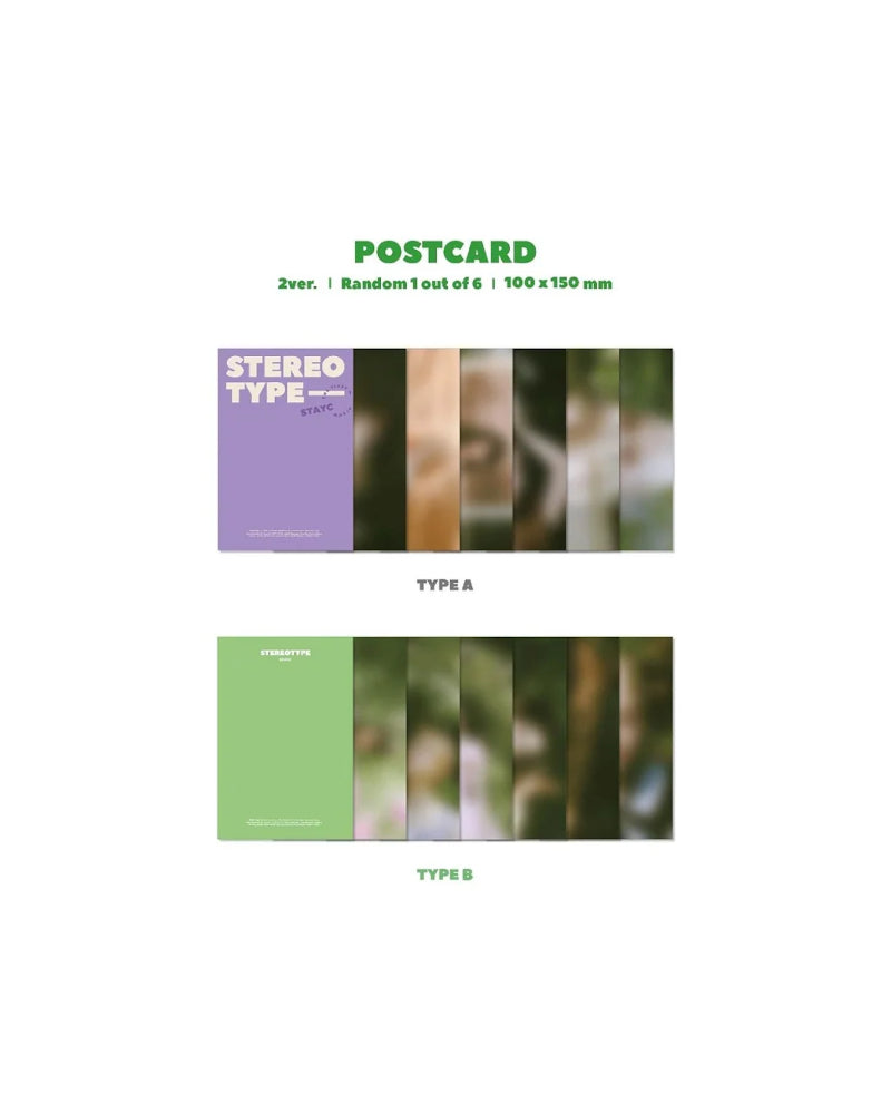 STAYC - STEREOTYPE (1ST Mini Album) (2 Versions)