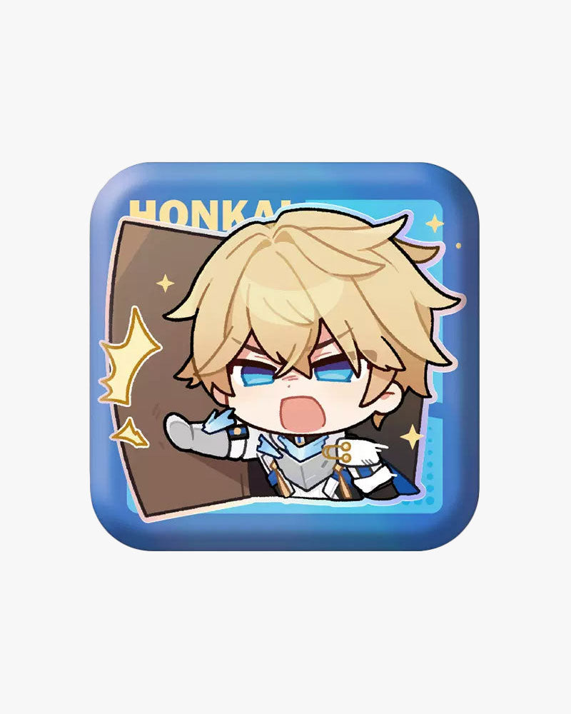 Honkai: Star Rail Pom-Pom Gallery Series Square Badge