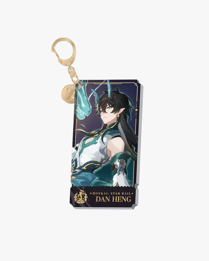 Honkai: Star Rail The Destruction Path Character Acrylic Keychain