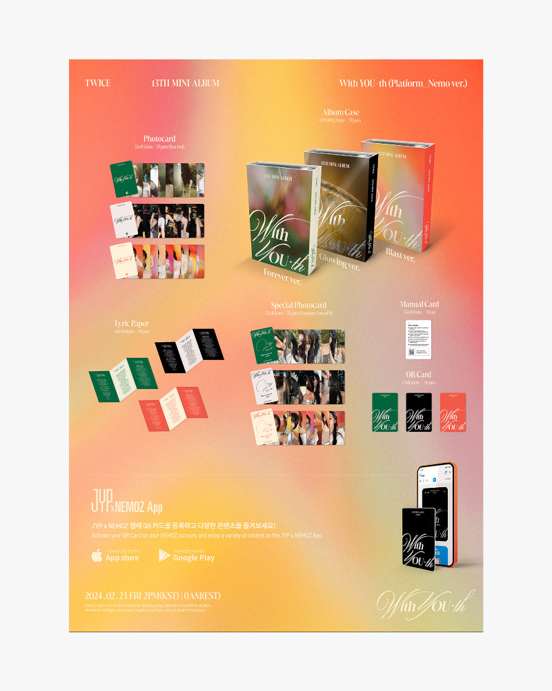 TWICE - 13th Mini Album [With YOU-th] (NEMO Ver.)