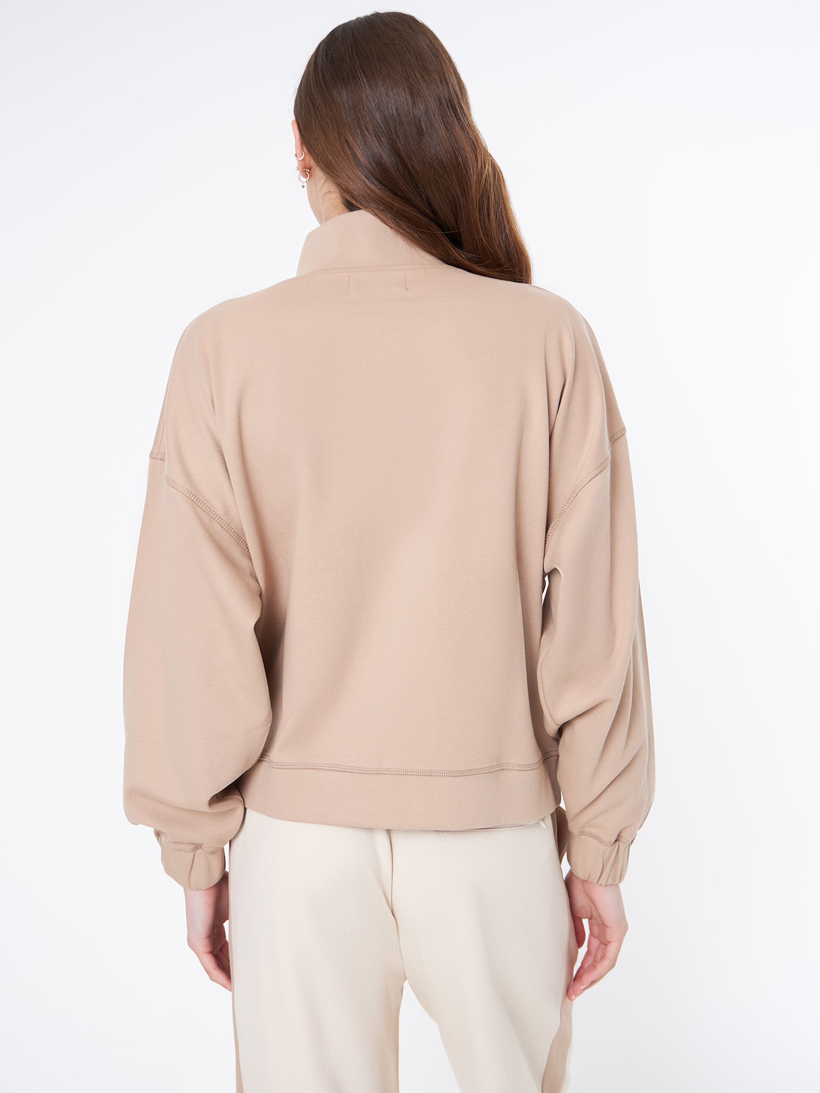 Mse Trico Zipper Sweat