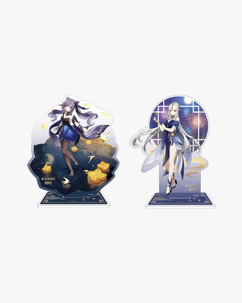 Genshin Impact Fleeting Colors in Flight Lantern Rite Badge & Standee