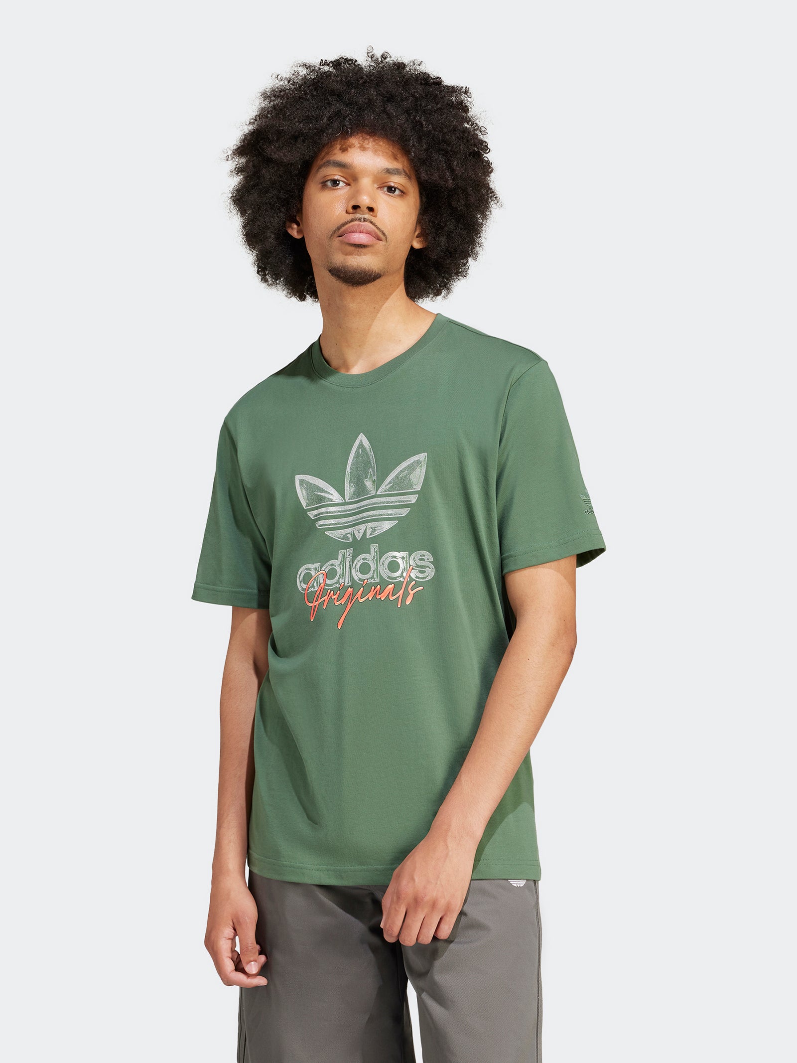 Logo Short Sleeve T-Shirt in Green Oxide