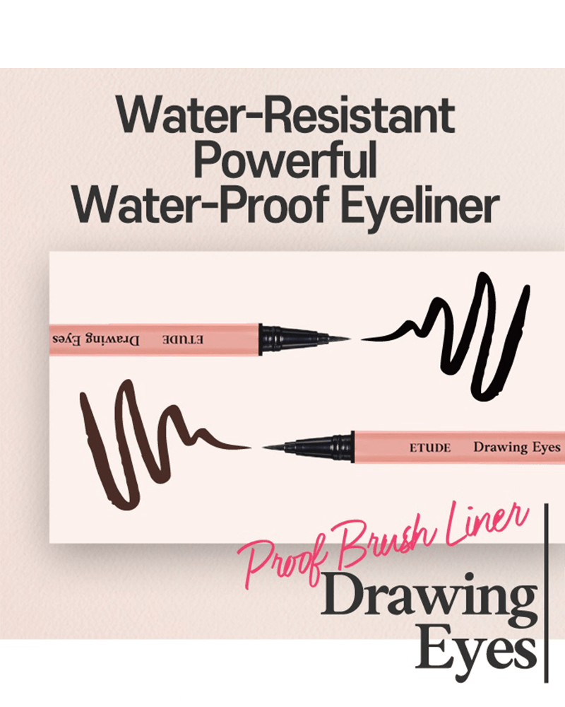 Etude Drawing Eyes Proof Brush Liner