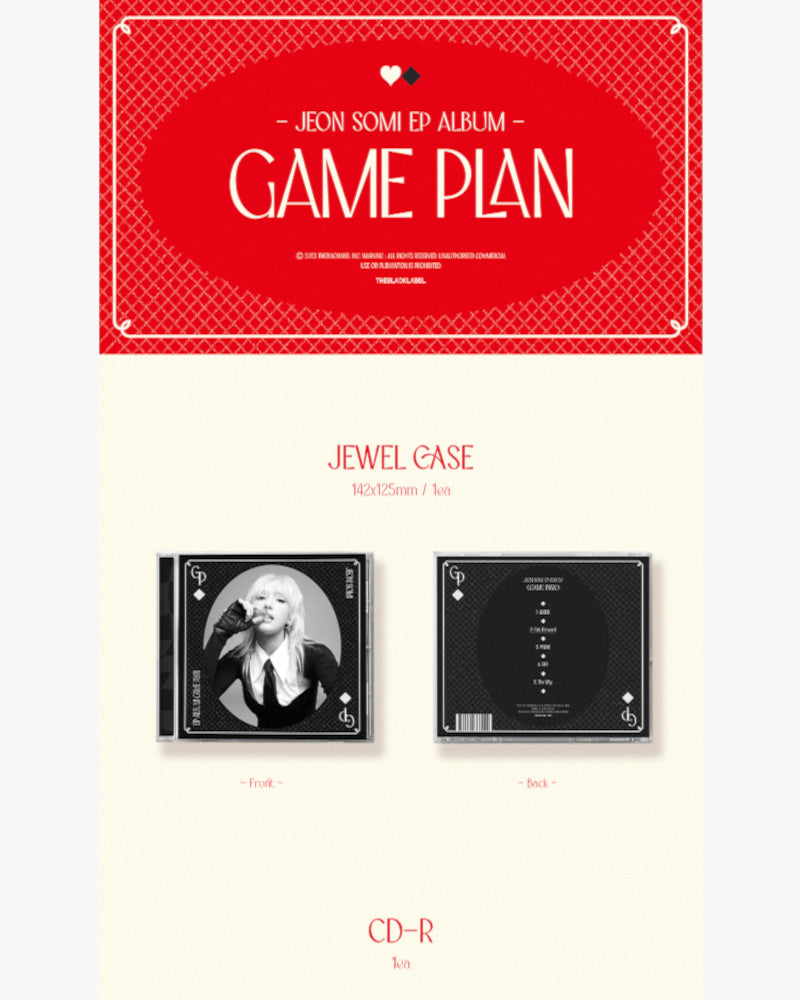 JEON SOMI - 1ST MINI ALBUM [GAME PLAN] (Jewel Ver.)