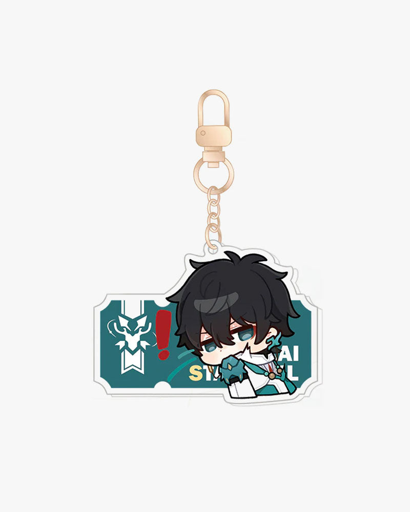 Honkai: Star Rail Pom-Pom Gallery Series Acrylic Keychain