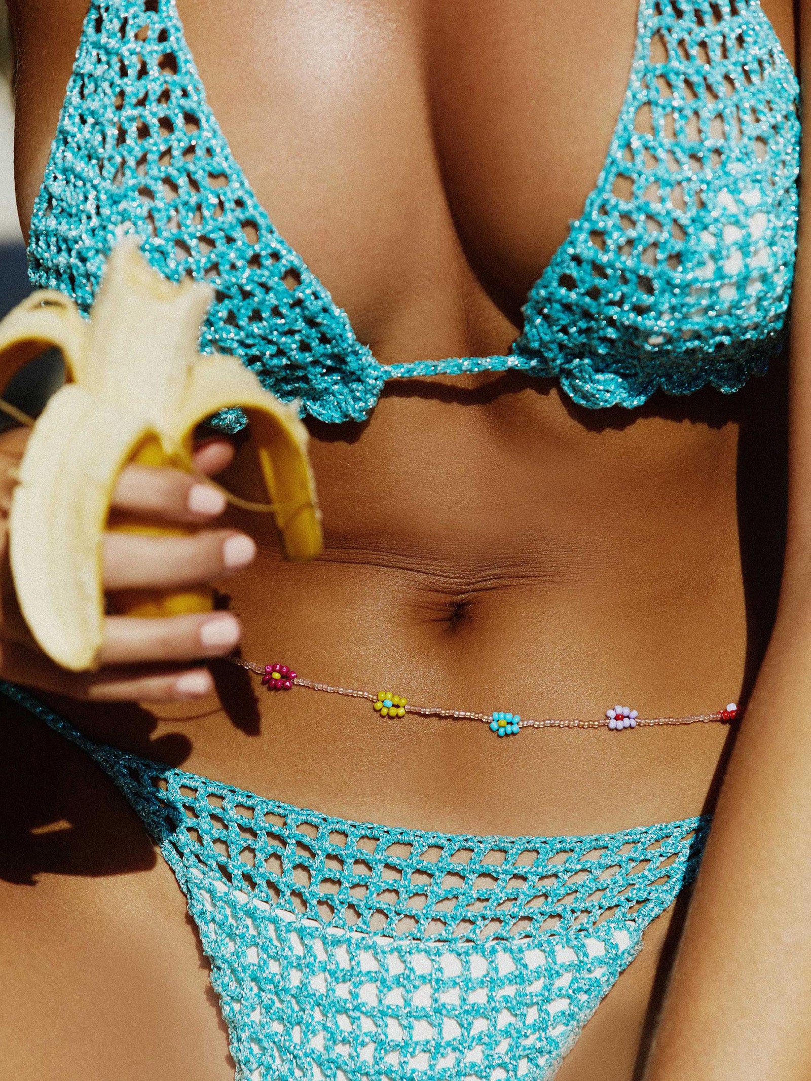 The Side-Tie Crochet Bikini Bottom