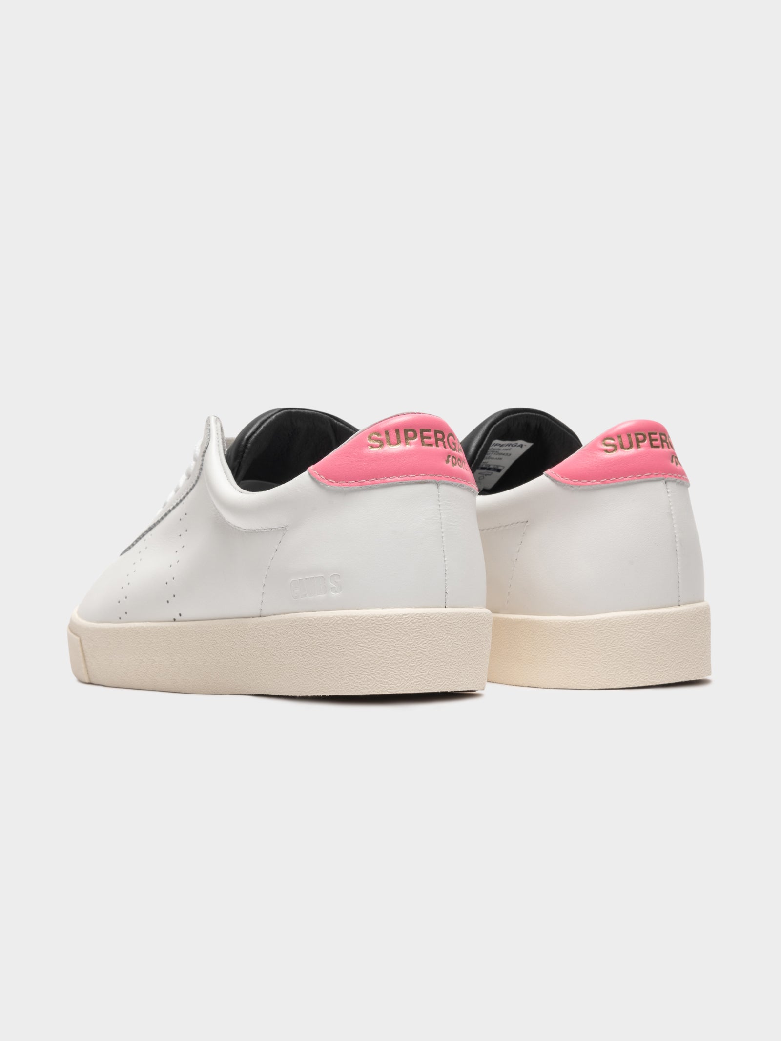 Womens 2843 Club S Sneaker in White & Cotton Candy