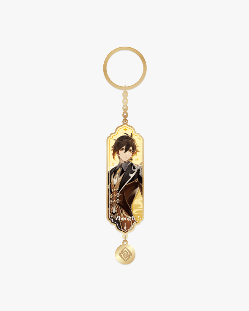 Genshin Impact Character Metal Keychain