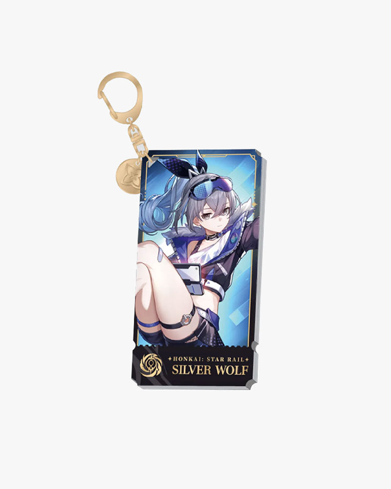 Honkai: Star Rail The Nihility Path Character Acrylic Keychain