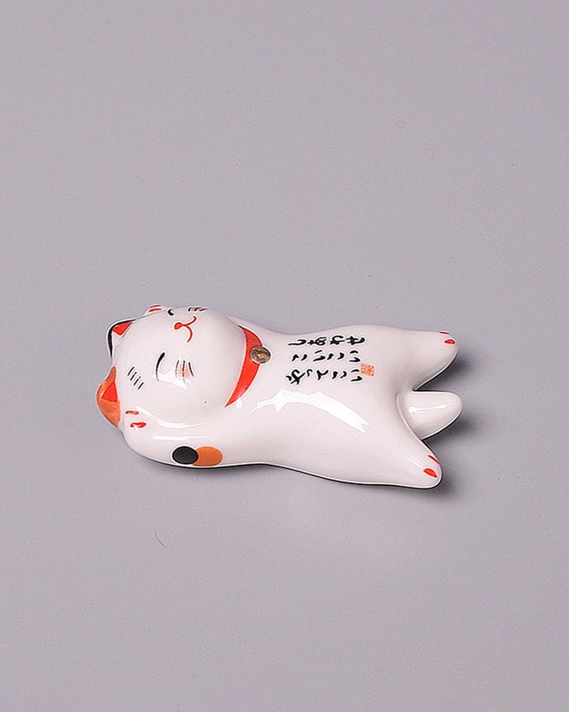 Lucky Cat Chopstick Holder